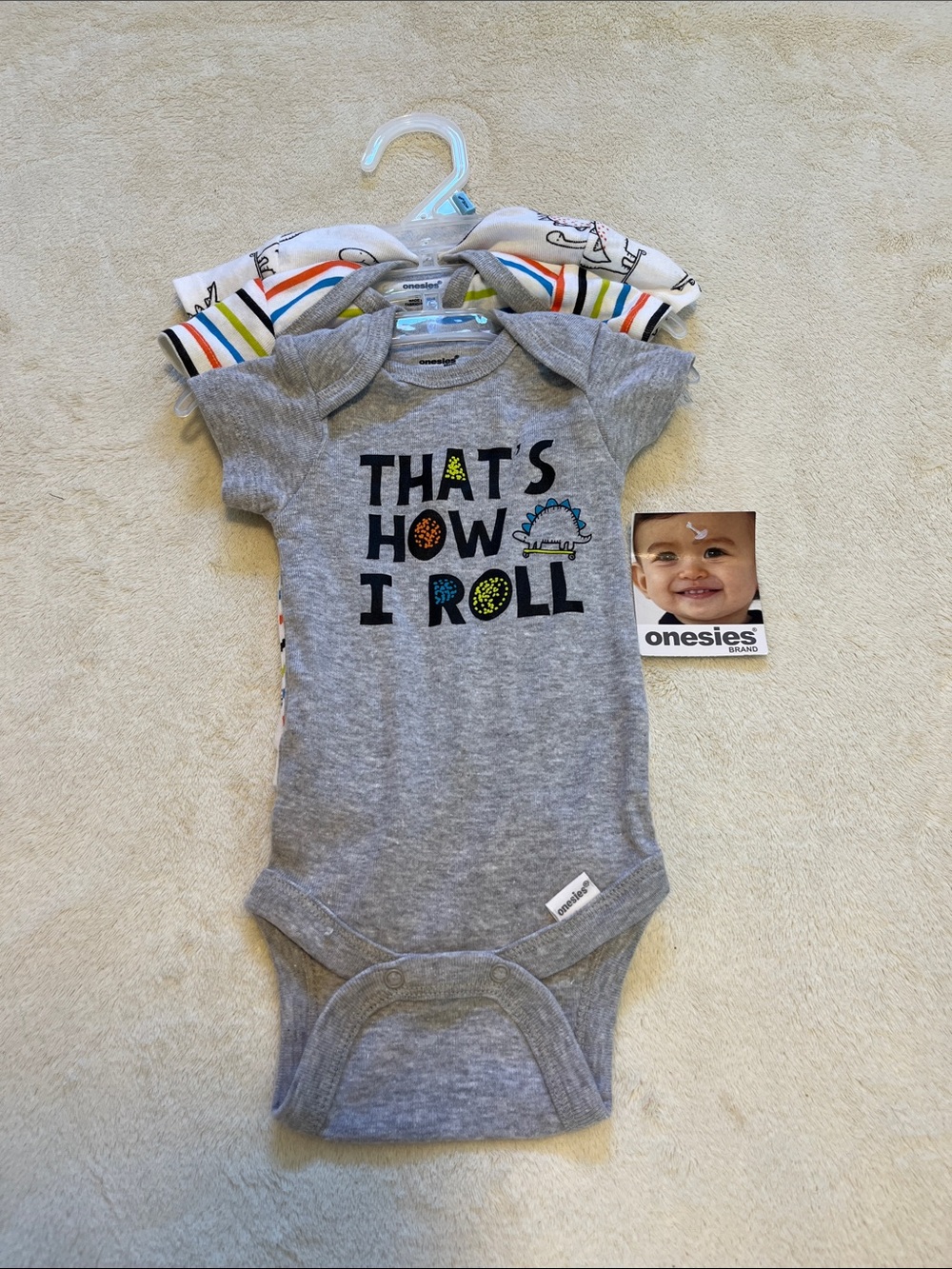 Onesies | 🦕 🦖Onesie Set 0-3 Mo.